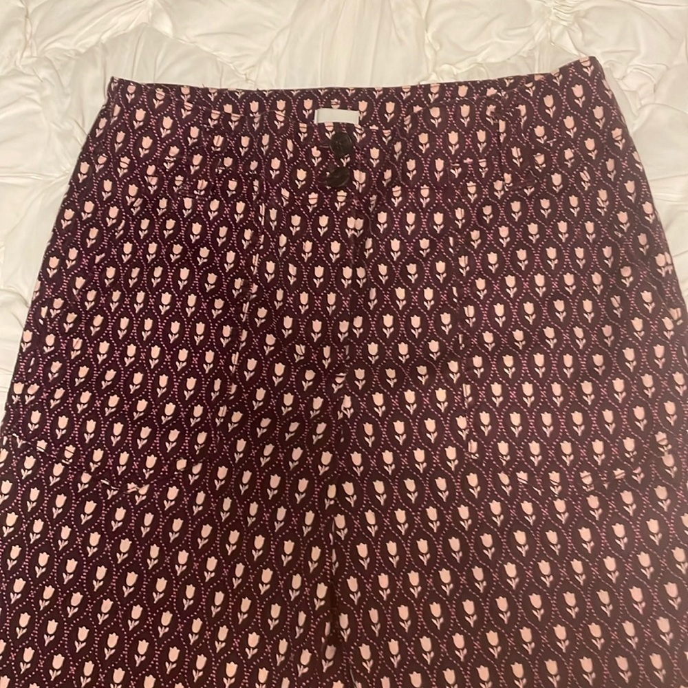 Patterned dress pants